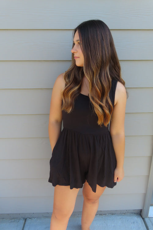 Butter Romper - Black